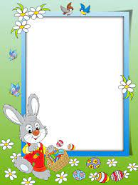 Easter Frame Png Valentine Paper Crafts Easter Frame Chalk Photography