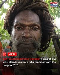 Am the man of the past, living in the present and walking in the future... 