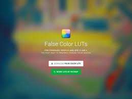 False Color Luts For Rec 709 V Log L Iwltbap