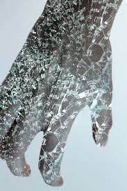 Hand Of Light Fragments Photography Broken Glass Art Hands Of Light