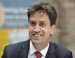 28078002-IR20140704. 02 07 14. Scottish Independence Referendum dabate.  Leader of the opposition, Labour Leader Ed Miliband paid a visits to the  National Mining Museum Scotland and Lady Victoria Coll