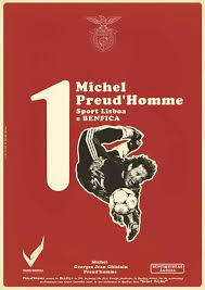 Benfica Museum Michel Ads Of The World Football Poster Eusebio Sports Design