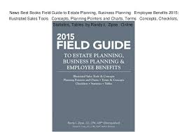 News Best Books Field Guide To Estate Planning Business