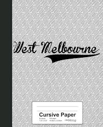 How do i improve my cursive writing? Cursive Paper West Melbourne Notebook