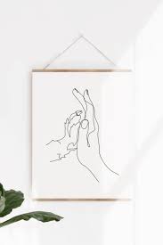 Dog Gifts Dog Print One Line Art Drawing Dog Svg Minimal Etsy Line Art Drawings Dog Wall Art Dog Outline