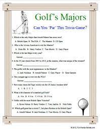 Golf, unlike most ball games, cannot and does not utilize a what? This Golf S Majors Trivia Game Is For Any Golf Enthusiast