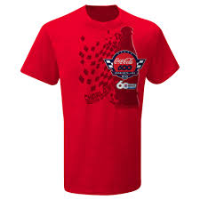 Monster energy nascar cup series race at ism raceway. Mens Nascar Red 2020 Coca Cola 600 1 Spot Graphic T Shirt