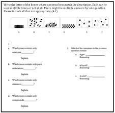Write e in the blank if the material is heterogeneous or o if it. Elements Compounds And Vocabulary Card Sort Chemical Education Xchange Test Q Mixtures Worksheet Reading Worksheets Nilekayakclub