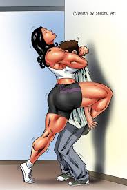 Muscle girls dominating - Page 3 - HentaiEra