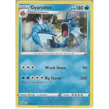 Gyarados isn't without its shortcomings though. Pokemon Trading Card Game 040 192 Gyarados Rare Holo Card Sword Shield Rebel Clash Trading Card Games From Hills Cards Uk