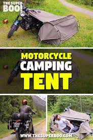 Best Motorcycle Camping Tent System Goose Wingman Of The Road Tent Camping Motorcycle Camping Camping Usa