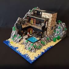 Pick Up The Pieces And Build A Lego House I M Gonna Pick Up The Pieces And Build A Lego House The Brothers Brick Https Www Brothers Brick Com 2017 09 27 Im Gonna Lego Mansion Lego Design Lego House