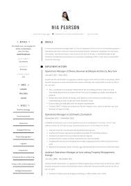 To keep recruiters or hiring managers interested in you detail focused entry level financial analyst who can provide comprehensive data analysis and company financial assessment. Operations Manager Resume Writing Guide 12 Examples Pdf