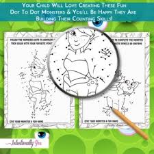 See more ideas about dot to dot printables, dots, coloring pages. Printable Monster Themed Dot To Dot Coloring Pages For Kids Math Coloring Book