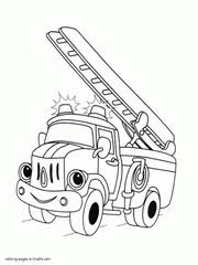 It is very must to educate them about fire with these 10 free printable firefighter coloring pages. Fire Truck Coloring Pages Printable Pictures For Free