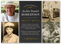 Our memorial cards are 2.5″x4.25″ and have rounded corners. Memorial Cards Shutterfly