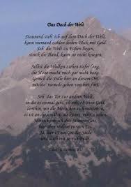 Das Dach Der Welt Gedichte Dach Tief