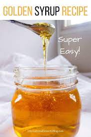 How To Make Homemade Golden Syrup Recipe Golden Syrup Syrup Recipe Dessert Blog