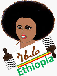 Ethiopian traditional clothes dress habesha" Sticker for Sale by Moltotal