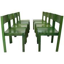 Mid century and loft modern dining chairs come in a variety of finishes and styles. Green Mid Century Modern Dining Room Chairs Vienna Set Of 8 Nobarock Rubylux
