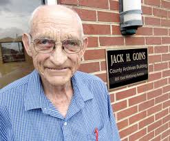Archives building dedicated in honor of Jack Goins
