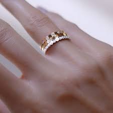 Chaumet On Instagram As Easy As One Two Three Geometric Rings That Can Be Stacked To Yo Birthstone Jewelry Mothers Gold Bracelet For Women Amazing Jewelry
