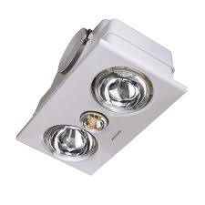 Did you know that bathing rooms require perfect heating and ventilation? Heller 2 X 275w Ducted Heater And Exhaust Fan Bunnings Warehouse