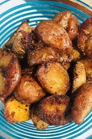 Instant Pot Garlic Roasted Potatoes Recipe Garlic Roasted Potatoes Instant Pot Dinner Recipes Roasted Potato Recipes