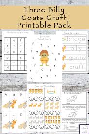 Encourage the children to talk about why the order of events matters. Three Billy Goats Gruff Printable Pack Simple Living Creative Learning
