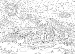View all films and tv shows. Monochrome Illustration With Beautiful Landscape For Adult Coloring Book Pages Stock Photo Picture And Royalty Free Image Image 118377820