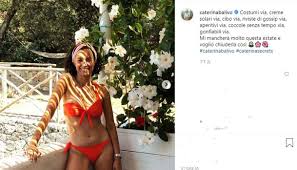 E nelle stories di instagram documenta i momenti trascorsi con amici e figli. Caterina Balivo Divina In Bikini On Instagram And It Beats All