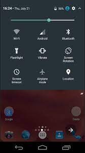 Utility for fast access to notification or quick settings panel using swipe . How To Customize The Status Bar Notification Panel On Android Techviola