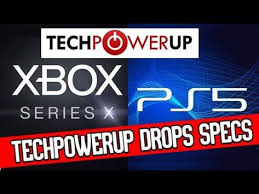 Playstation 5 Vs Xbox Series X Gpu Specs Techpowerup Database Drops Ps In 2020 Xbox Playstation Playstation 5