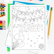 Pick these color schemes to bring you luck in 2021. Free New Years Coloring Pages 2021 New Year Coloring Pages Free Kids Coloring Pages Coloring Pages