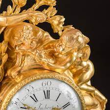 Louis XVI Mantel Clock “Altar Of Venus” Signed Jean-Gabriel Imbert -  Ref.103740