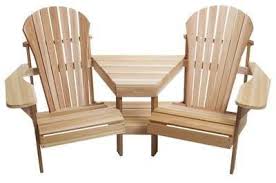 Union Rustic Western Red Cedar Manufactured Wood Tete A Tete Bench Wayfair Adirondack Furniture Outdoor Furnishings Wooden Garden Benches