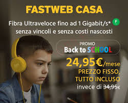 Fastweb Casa Back To School Online Nuova Promo A 24 95 Euro Al Mese A Tempo Indeterminato Mondomobileweb It Telefonia Offerte E Notizie