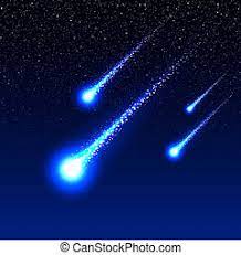 Polaris is actually still drawing closer to the pole and. Meteor Shower In The Night Sky Meteor Shower Canstock