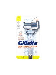 Gillette Skinguard Sensitive Razor With Blades Refill