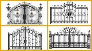 Full measures 42.75h x 54w x 1.5d. Best Iron Gate Design Ideas Rk Home Designers Ep 26 Youtube