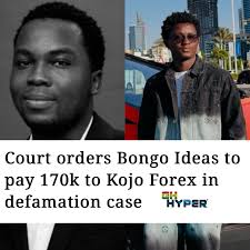 On 17 May 2023, Kojo Forex filed an amended statement of claim in court,  accusing Bongo Ideas of libel. In his suit, he sought damages amounting to  one million Ghana cedis (GH₵1,000,000).