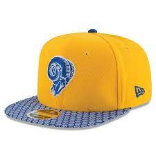 Los Angeles Rams New Era Youth 2017 Sideline Historic 9fifty Snapback Hat Royal Hats For Men Los Angeles Rams New Era