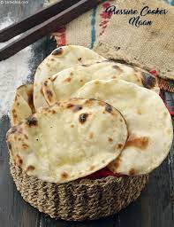 Pressure Cooker Naan Naan With Yeast Recipe Roti Recipes Subzi Recipes Recipe Recipes Indian Food Recipes Food