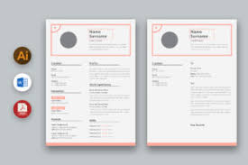 Tailoring your content to fit the job description and including key words. Ms Word Resume And Cover Letter Template Grafico Por Inpixell Studio Creative Fabrica