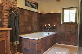 Badezimmer Gestaltung Mit Resandes Alten Terracotta Fliesen Historische Baustoffe Ziegel Sprossenfenster