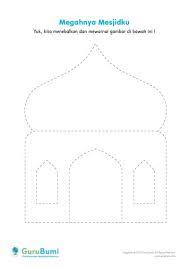 Mewarnai gambar monas jakarta gambar mewarnai pemandangan monas grosir dp bbm terbaru 2019. Menggambar Dan Mewarnai Masjid Anak Tk Nusagates