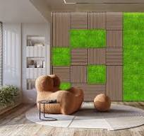 PROVISTON Akustyczne panele ścienne 3D, 520 x 520 x 10 mm, prawdziwe  drewno, dąb, ciemnobrązowe, modułowe panele ścienne : Amazon.pl: Narzędzia  i ...