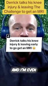 Derrick talks how severe his knee injury was & leaving The Challenge to get  an MRI even if he would have beat Cory. #thechallenge40 #thechallengemtv  #thechallenge #mtvthechallenge ...