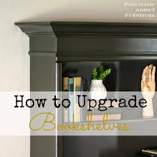 Half round bookshelf table top. How To Upgrade Bookshelves Pneumatic Addict