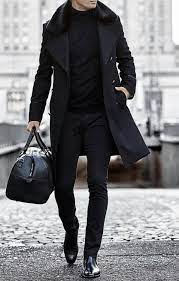 Men S Winter Fashion Mensfashion Winterfashion Menswear Allblack Streetstyle Mens Fashion Suits Mens Casual Outfits Mens Clothing Styles
